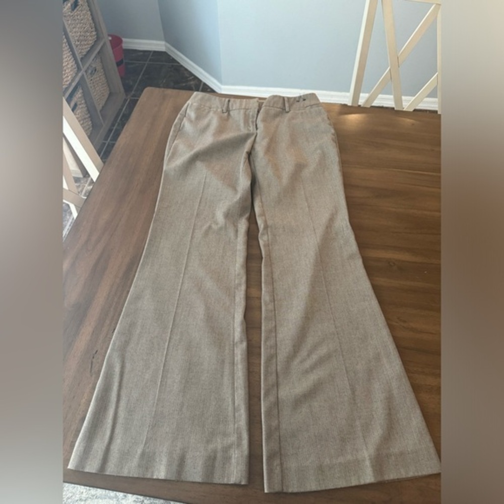 New York & Co Brown with gold shimmer Pant size 6